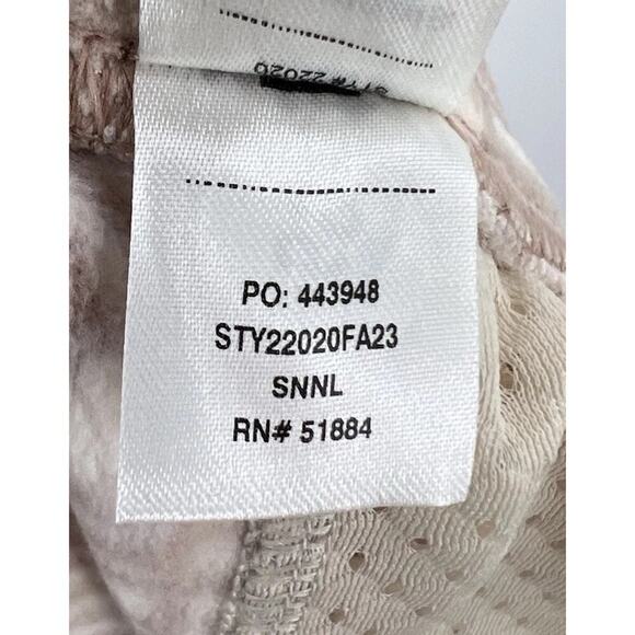 NEW PATAGONIA WOMEN'S MICRO D SOFT FLEECE JOGGER SIZE XL - SNOW BEAN / NATURAL - Picture 12 of 12